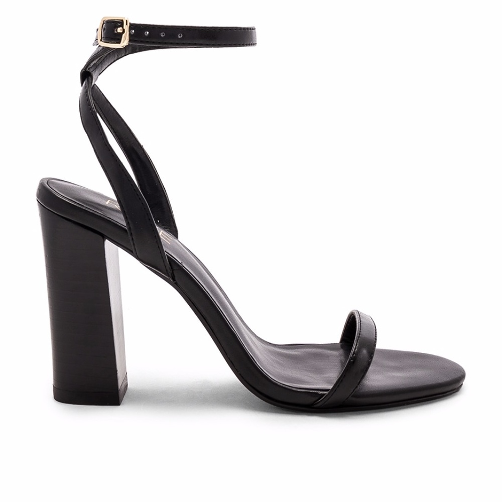 RAYE Valerie Simple Classic Black Heel Sandal 7.5